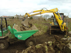 James Forbes  plant hire excavation company Banff Aberdeenshire